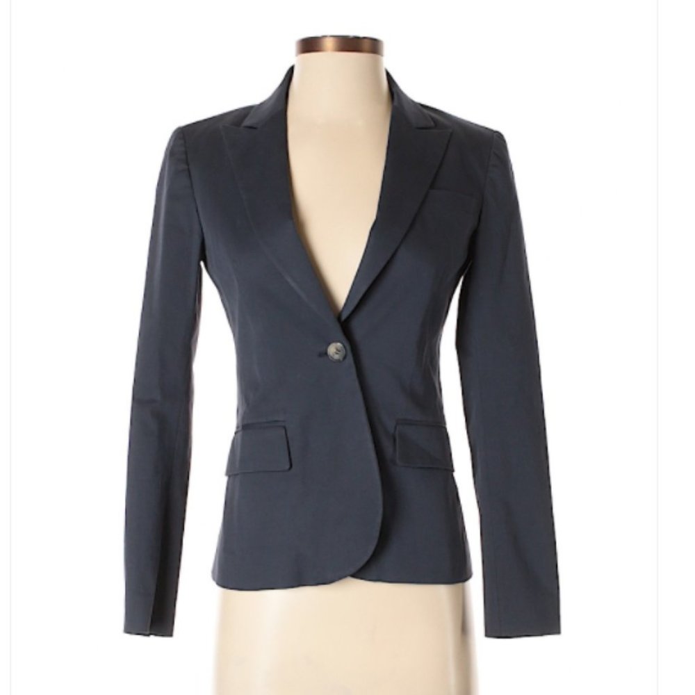 Theory Blazer, Size 0 Navy Blue